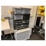 Parts Bins with contents