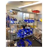 Rolling Rack with Contents