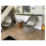Two Swivel Chairs