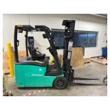 Mitsubishi FB20PNT 3 Wheel Electric Forklift