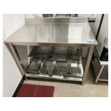 Stainless Steel Table w/ Contents