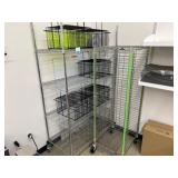 Wire Shelving Unit and Pan Rack