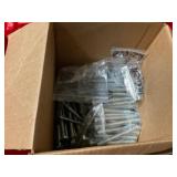 Plastic Bin with Contents