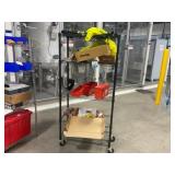 Stainless Steel Rack w/ Contents