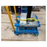 Table with Aluminum Slab