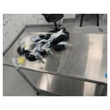 Stainless Steel Prep Table w/contents