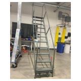 Rolling Metal Ladder