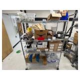 Wire Rack w/ Contents