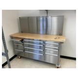 Stainless Steel Workbench & Tool Storage
