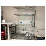 Stainless Steel Rack w/ Contents