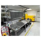 Metal Work Bench Table