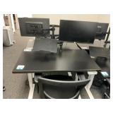 Office Desk w/ Contents