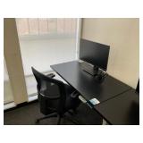 Office Desk w/ Contents