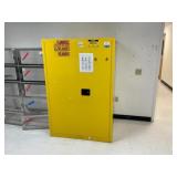 Uline H-2219S-Y Flammable Storage Cabinet