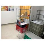 Stainless Steel Rack w/ Contents