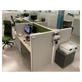 4 Person Office Cubicles