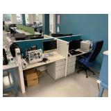 4 Person Office Cubicles