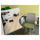 Cubicles with Sit/Stand Desks