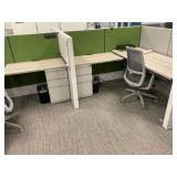 Office Cubicles with Sit/Stand Desks