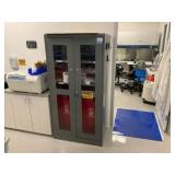 Uline Cabinet w/ Contents