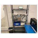 Shelving Rack w/ Contents