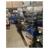 Metro Rack With Kitchen Appliances and Aluminum  (