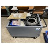 Heavy Duty Cart With Miscellaneous and Two Plastic
