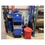 Plastic Bins, Different Sizes  (Hayward - CA)