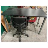 Table 60ï¿½x 30ï¿½ x 36ï¿½ with Chair