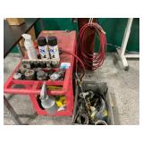 Rolling cart with Contents