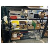 Metal Rack w/ Contents