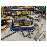 Rolling rack with various Carbon Pipes, Steel Unis