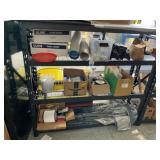 Metal Rack w/ Contents