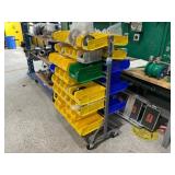Standard Mobile Stackable Bin Organizer w/ Hardwar