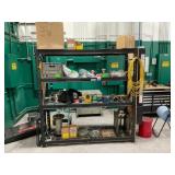 24ï¿½ x 77ï¿½ x 72ï¿½ Rack With Contents