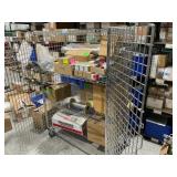 Mobile Wire Storage Unit w/ Contents