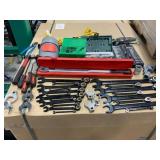 Plastic Bin with Tools