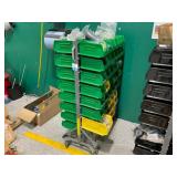 Standard Mobile Stackable Bin Organizer w/ Hardwar