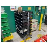 Standard Mobile Stackable Bin Organizer w/ Hardwar