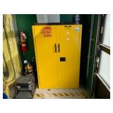 Uline H-1564S-Y Flammable Liquid Cabinet 45 Gal