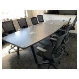 120ï¿½ x 47ï¿½ x 30ï¿½ Oval Conference Table