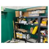 Metal Rack w/ Contents