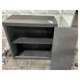 Metal Bookshelves  each 2 shelves