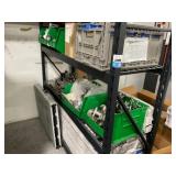 Metal Rack with Contents