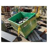 Plastic Crate with Contents