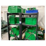 Metal Rack with Contents
