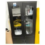 Cabinet with Contents