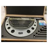 Mitutoyo 6-12ï¿½ .001ï¿½ Micrometer