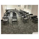 Folding Chairs (34) , Folding Tables (3)
