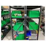 Metal Racks with Contents